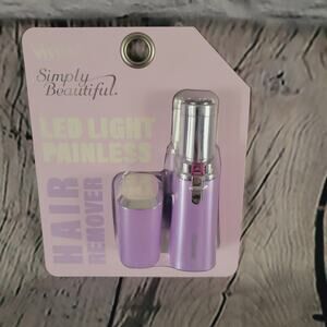 Vivitar Simply Beautiful Painless Hair Remover Purple NWT SEALED